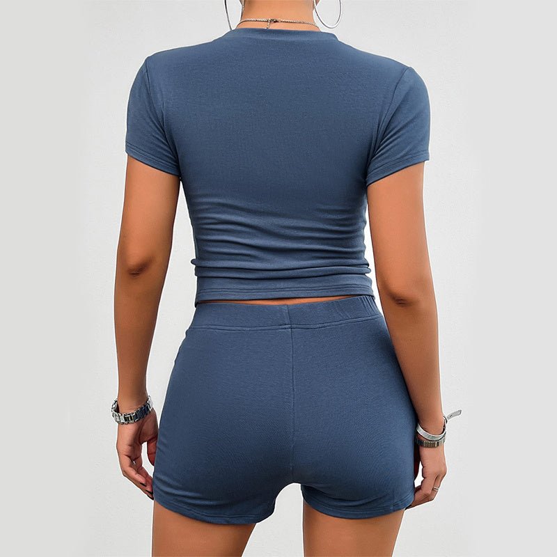 Zestaw sportowy: T-shirt + szorty - PAVEELO